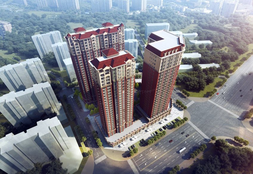 新华联广场状元华府项目位于醴陵李畋中路姜湾小学旁