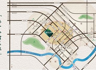 株洲-醴陵市叁号公馆为您提供该项目区位图欣赏