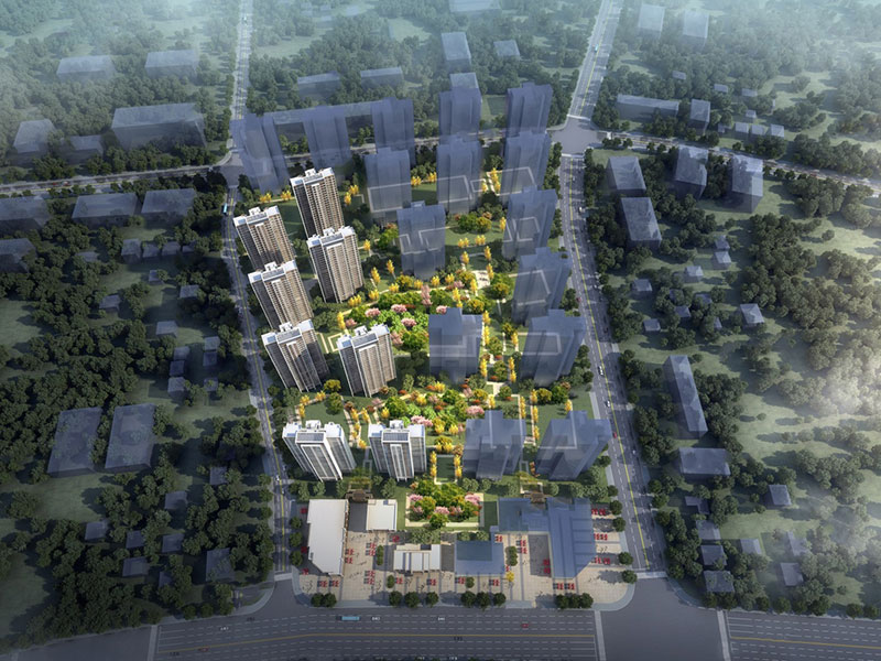 亿都时光项目位于醴陵国瓷路与枫溪路交汇处