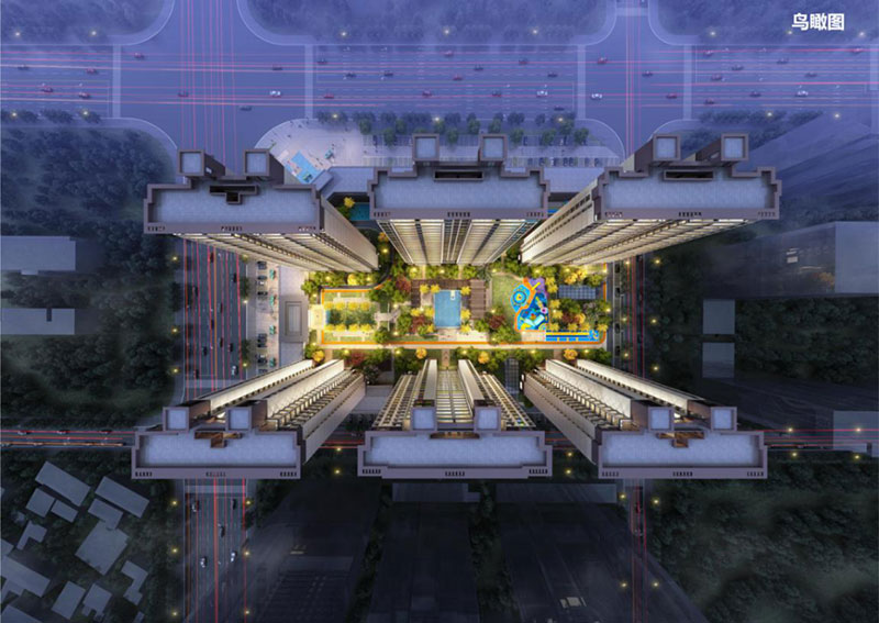 润兴铂悦项目位于醴陵渌江大道与东富大道交汇处（湘运汽车中心站正对面）