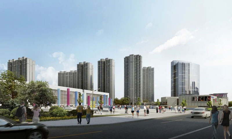 鼎盛铭城项目位于醴陵经开区凤凰大道与玉瓷路交汇处