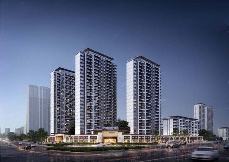 公园世家项目位于醴陵市醴陵大道与云盘山路交汇处