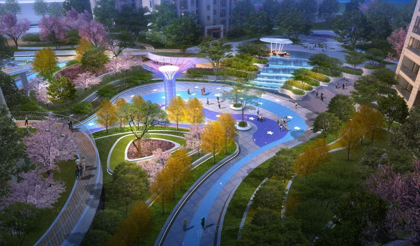 南洲壹号项目位于渌口区南洲大道与和谐大道交汇处