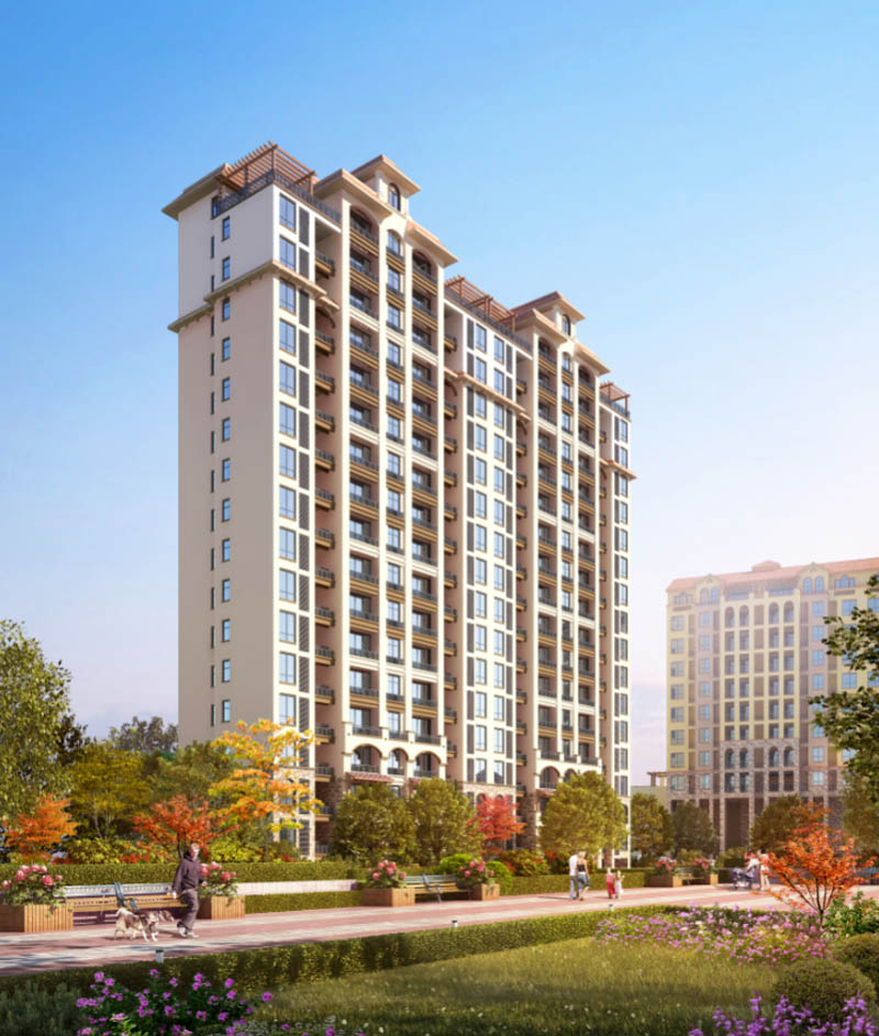 东江御景项目位于资兴市东江大道与322省道交汇处，千佛塔对面