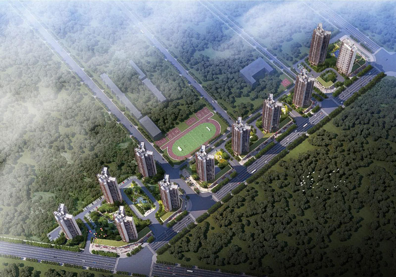 碧桂园项目位于资兴市东江街道罗围社区