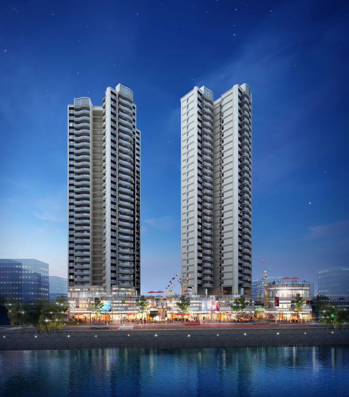 滨江新天地项目位于永兴县沿江北路(县一中对面)