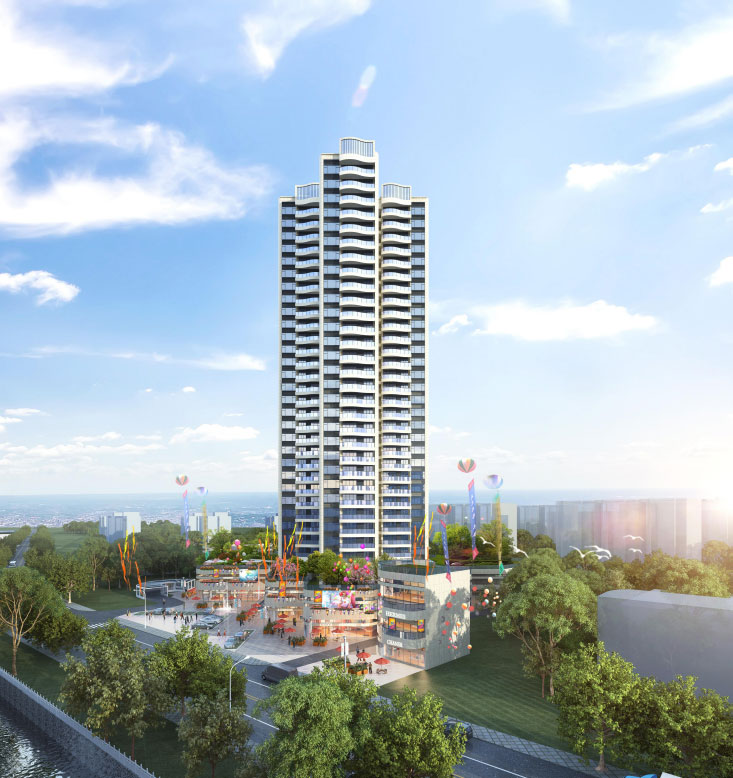 滨江新天地项目位于永兴县沿江北路(县一中对面)