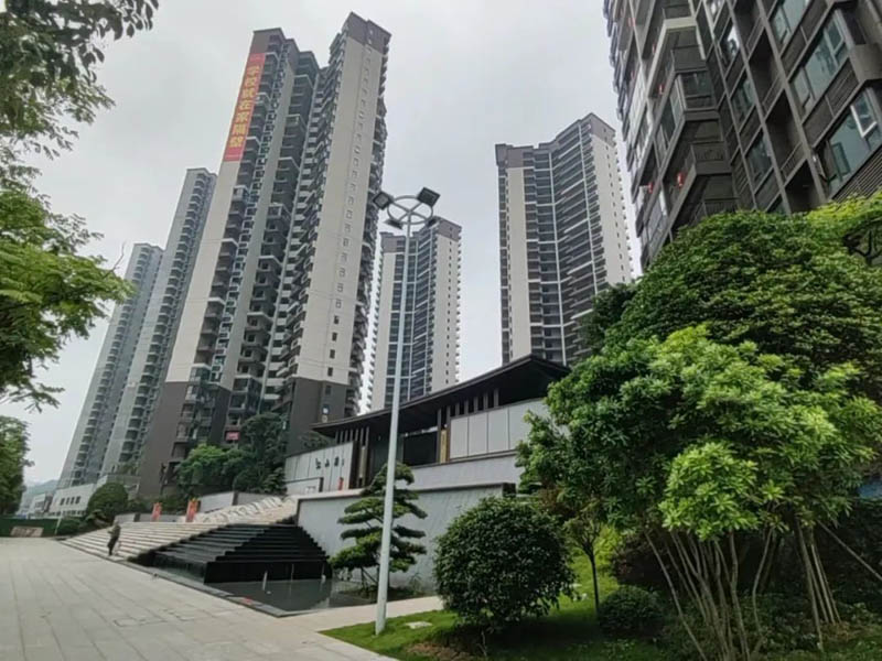 江山府二期翰林项目位于永兴银都大道永兴县二中南面