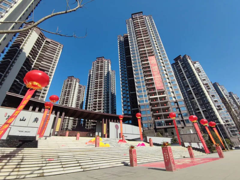 江山府二期翰林项目位于永兴银都大道永兴县二中南面