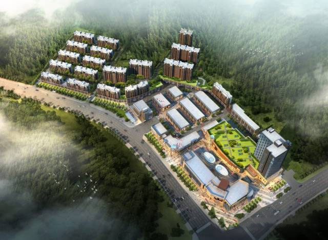 龙山家居建材广场项目位于永兴县永兴大道与南站路交汇处（新汽车南站对面）