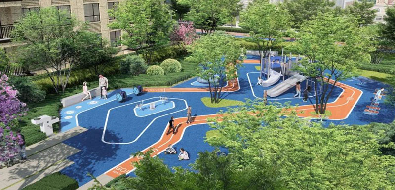 山湖海上城项目位于永兴县西水路碧水小学旁