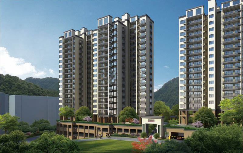 银城铂悦府项目位于永兴县龙山路（昌兴花园后侧）