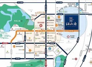 郴州-资兴市江山府为您提供该项目区位图欣赏