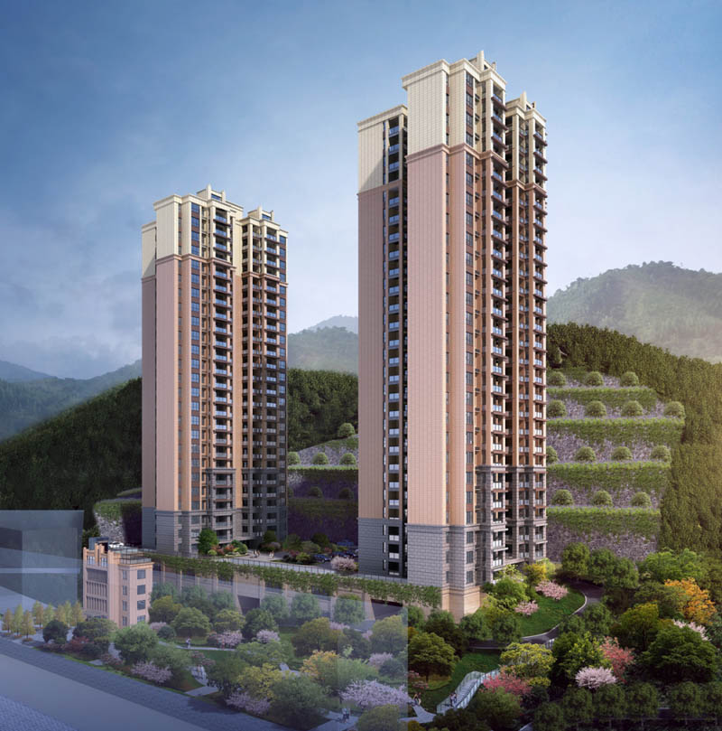 中瑞碧雲府项目位于永兴县永兴县龙山路