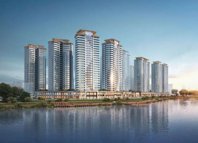 秀水怡城项目位于资兴市沿江南路（东江文化广场东500米）