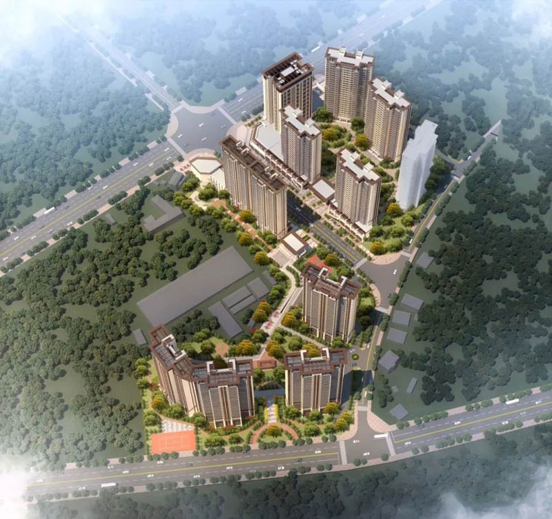 盛德华府项目位于湖南省宜章县文明南路97号