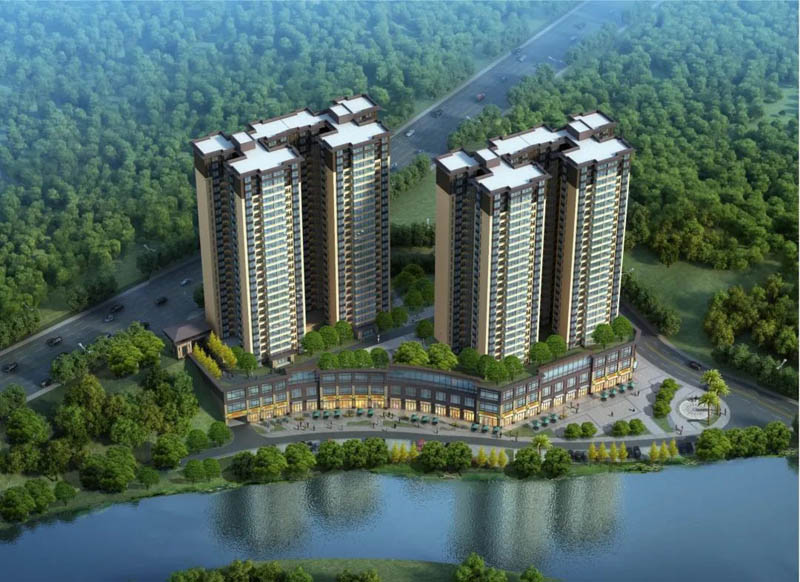 芙蓉义府项目位于宜章县民主西路麦子桥旁