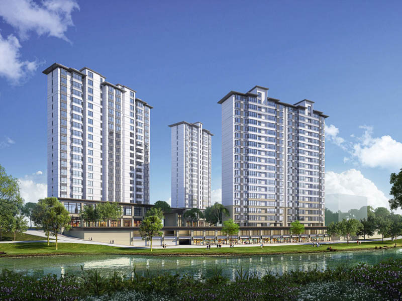 芙蓉义府项目位于宜章县民主西路麦子桥旁