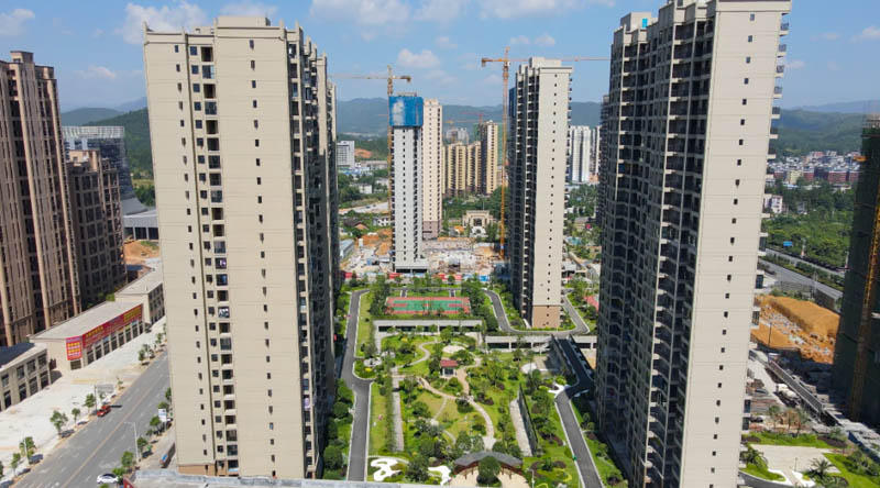 东方明珠海上会项目位于汝城县九龙大道与三江大道交汇处