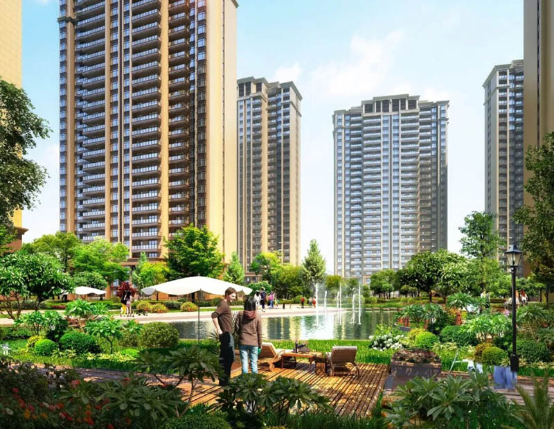 翡翠华庭项目位于汝城县汝城大道与三江大道交汇处