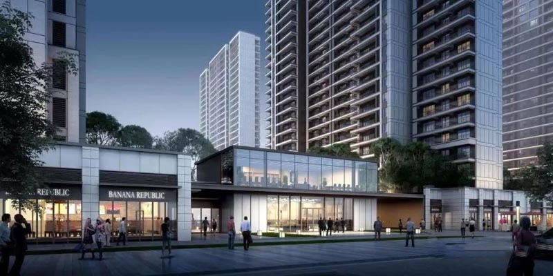 江南学府项目位于郴州市汝城县汝城大道与和平路交汇处