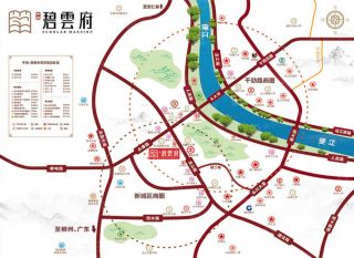 郴州-永兴县中瑞碧雲府为您提供该项目区位图欣赏