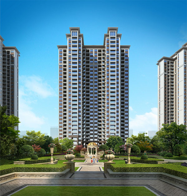 景秀家园D区项目位于攸县内环路与枫岭路交汇处