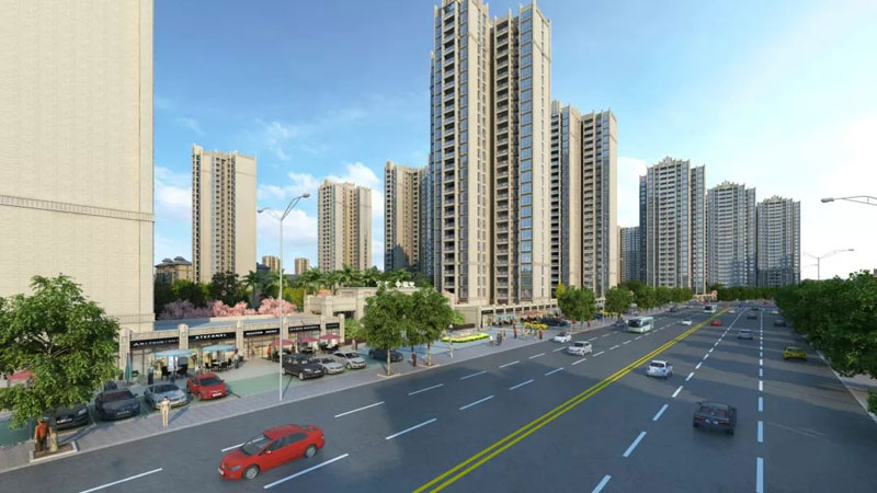 幸福里项目位于攸县吉兴路与内环路交汇处