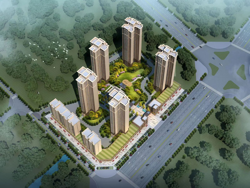 锦绣豪庭项目位于茶陵犀城大道华天酒店对面