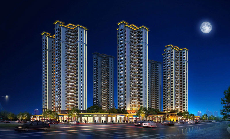 锦绣豪庭项目位于茶陵犀城大道华天酒店对面