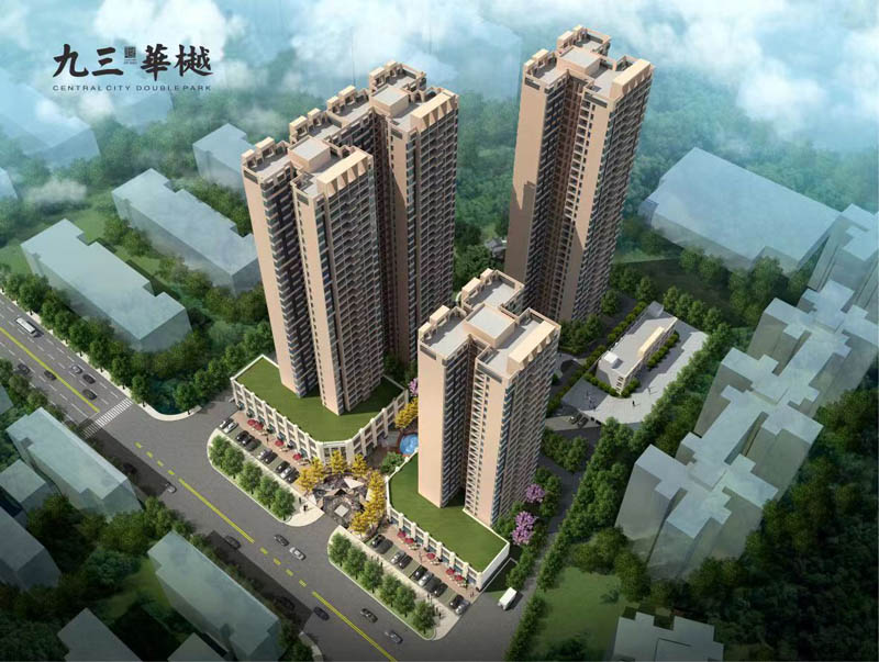 九三华樾项目位于耒阳市神龙中路康鸿花园对面（原九三车队场址）