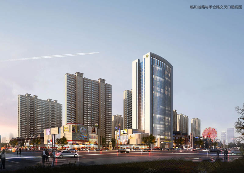 禾仓国际文旅之城项目位于嘉禾县禾仓路与和谐大道十字路口西南侧