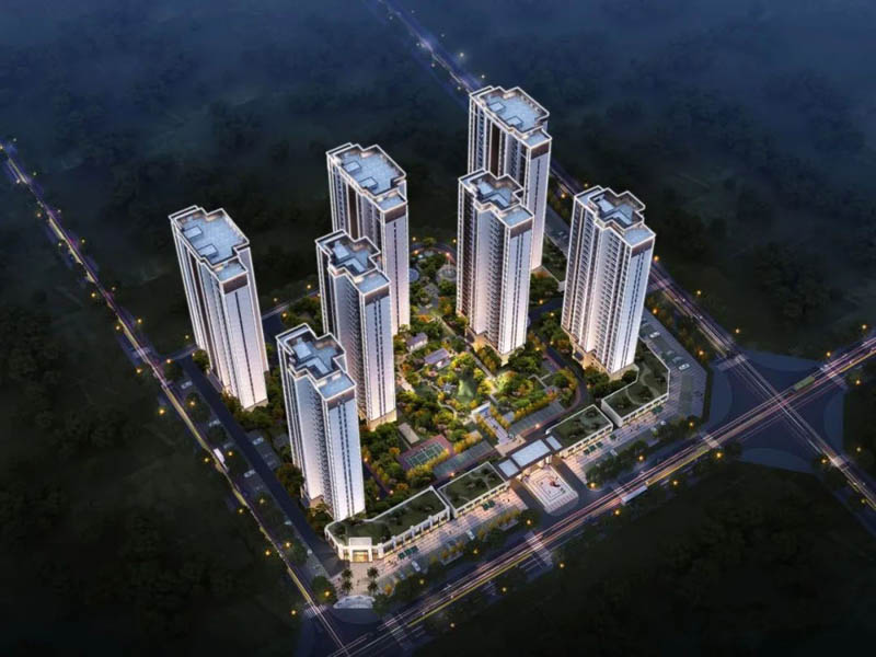 睿锋华府项目位于临武县香花路与大武路交汇处