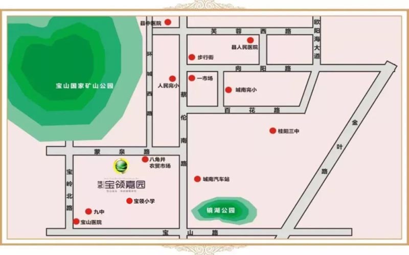 德泰宝领嘉园项目位于桂阳县蒙泉路赵子龙酒厂对面