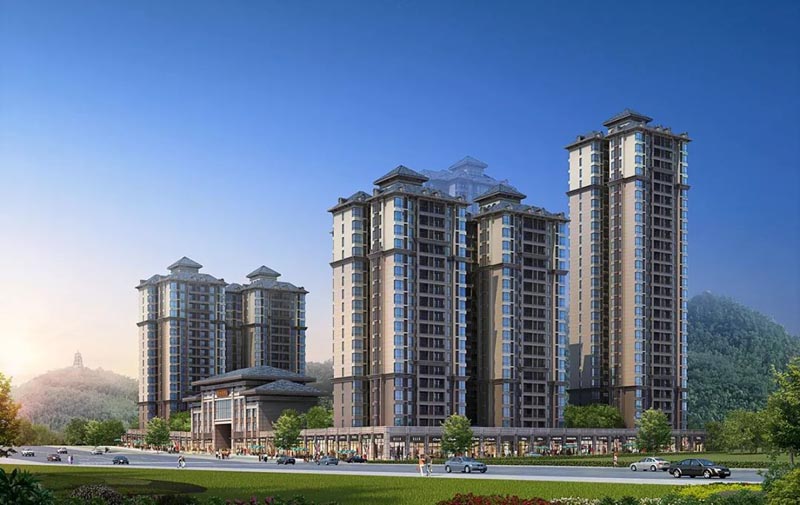 东禹麓峰春晓项目位于桂阳县华尔学府正对面