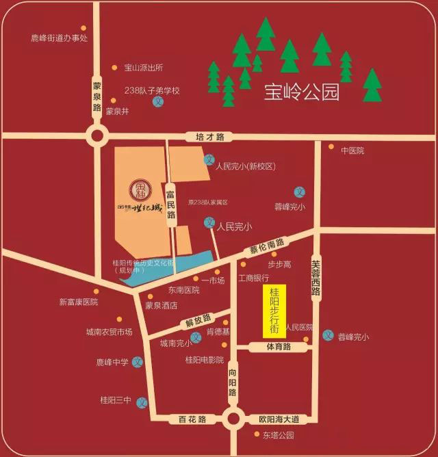 金桂世纪城项目位于桂阳县伍家桥（原238队家属区）