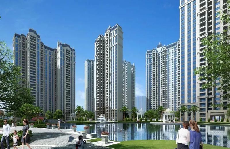 金麟府项目位于桂阳龙潭东路与骏马大道交汇处（宝蓝广场旁）