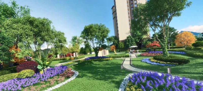 锦绣蓝湾项目位于桂阳县郴州市桂阳县芙蓉东路与翡翠路交叉路口往南约150米