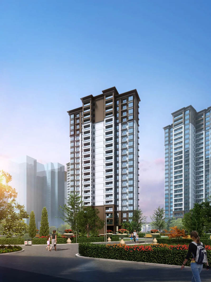 玖钻华庭项目位于安仁县八一路与神农路交汇处（政务中心旁）