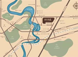 郴州苏仙区林邑翰庭为您提供该项目区位图欣赏