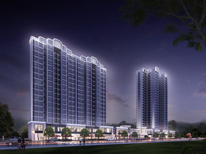 悦景湾项目位于郴州市青年大道（石榴湾家具超市旁）