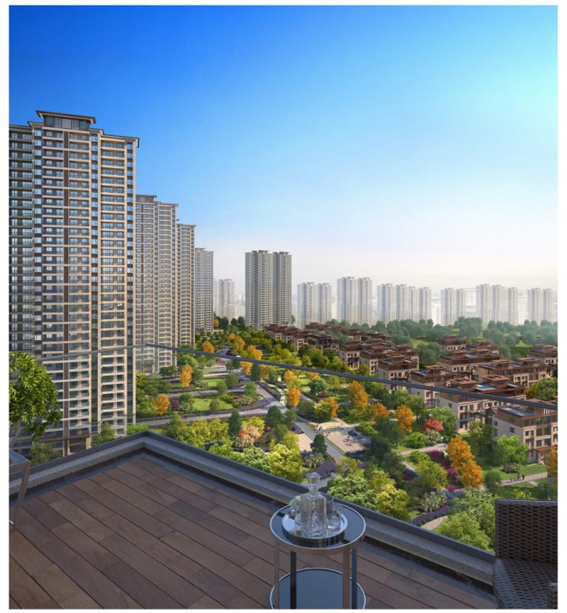 碧桂园翘楚棠项目位于郴州市郴县路碧桂园江山一品西侧