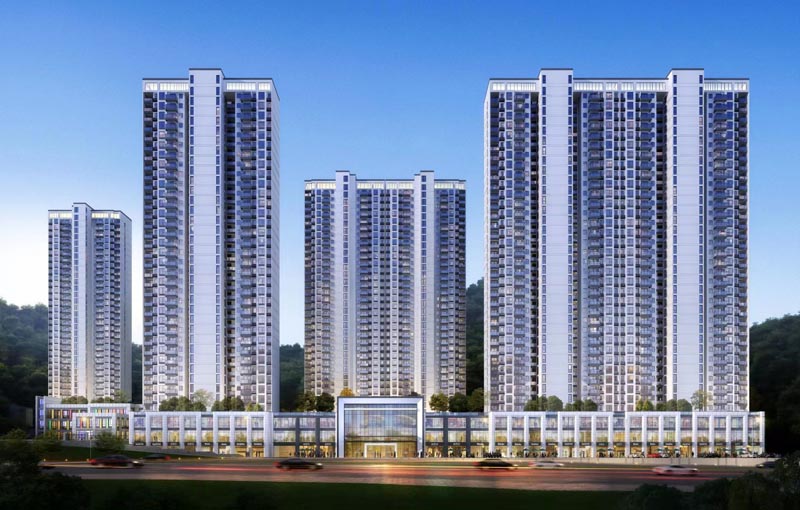 云顶澜山项目位于郴州市郴州大道白水路9号（湘南学院旁）