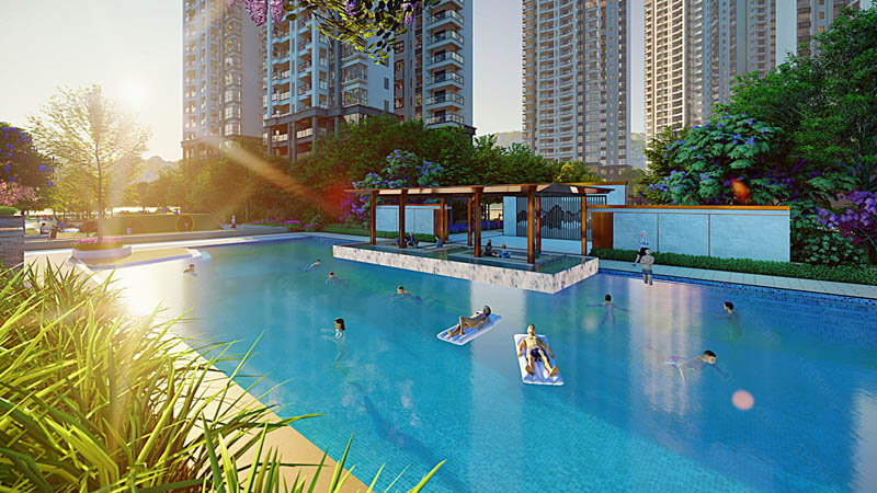 华一千里湖山项目位于郴州市青年大道与凤凰路交汇处（凤凰桥旁）