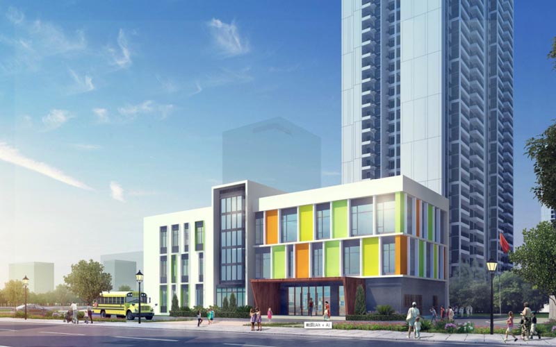 仁大铂悦府项目位于郴州市苏仙区青年大道与观山路交汇处（苏仙区政府旁）