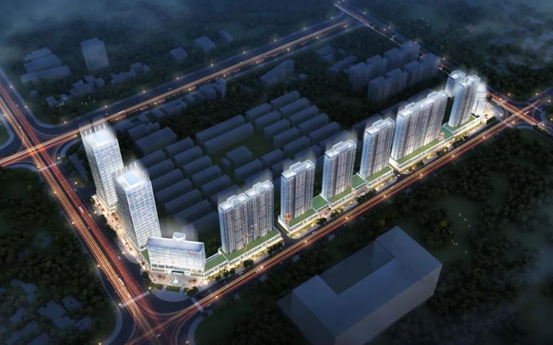 兴康城东央项目位于郴州市苏仙区郴县路与学院路交汇处