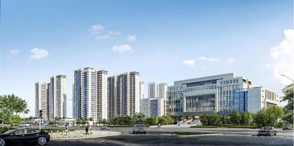 长房金宸府项目位于郴州市政务服务中心西侧（金海学校旁）