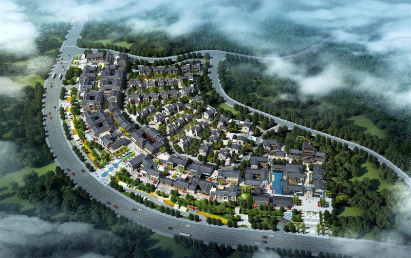 长卷二期项目位于湖南省郴州市王仙岭国际度假区东大门（东湖公园旁）