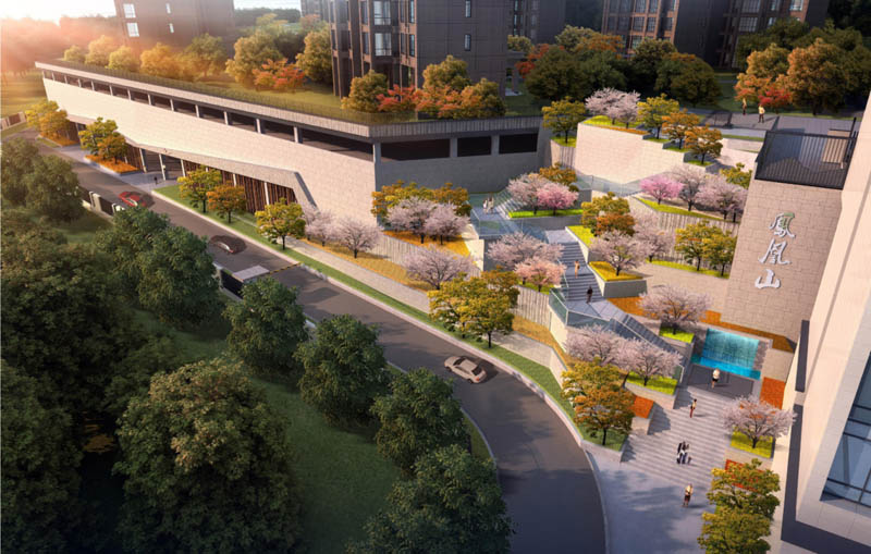 凤凰名邸项目位于郴州市苏仙区郴县路