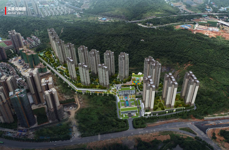 凤凰名邸项目位于郴州市苏仙区郴县路